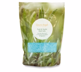 Soak & Soothe Bath Salt (Peppermint, Black Pepper, Rosemary, Eucalyptus) Blue